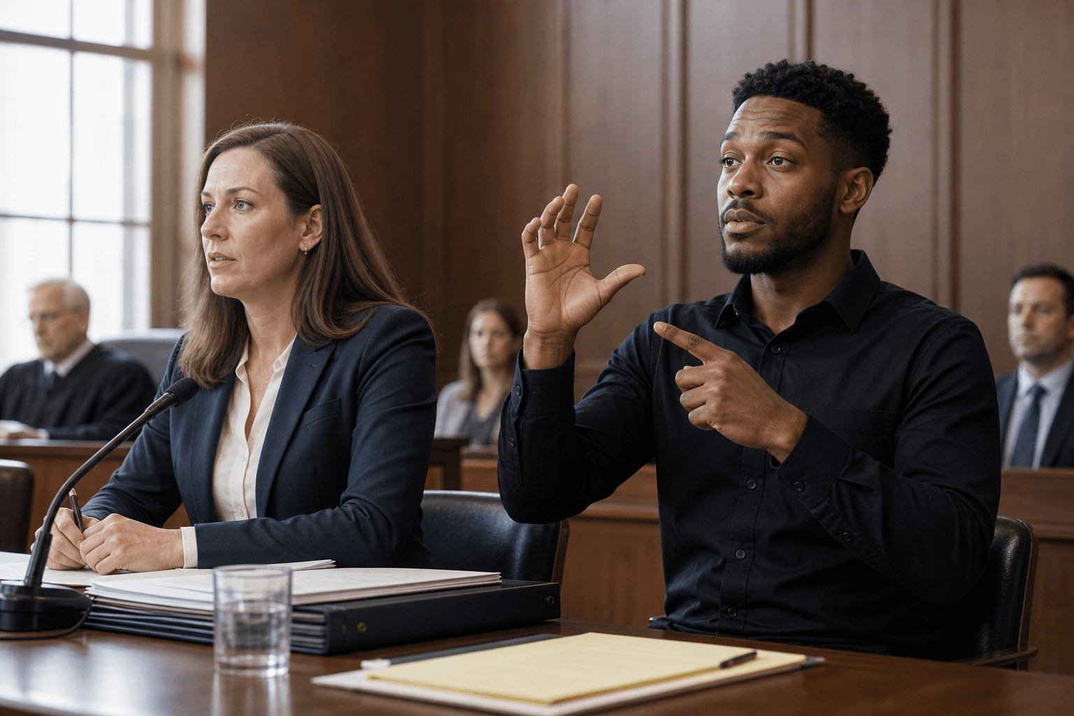 ASL sign language interpretation services visual