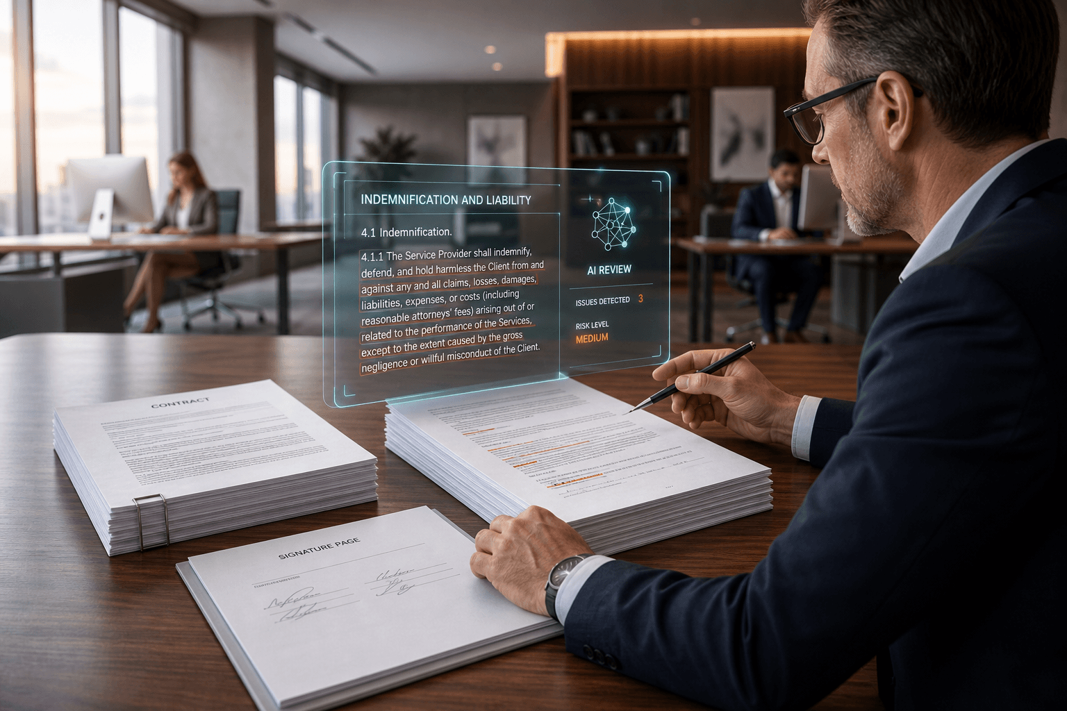Contracts and agreements prepared for human-verified translation
